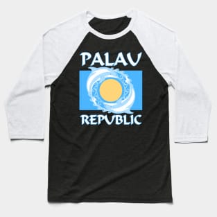 Palau Republic Baseball T-Shirt